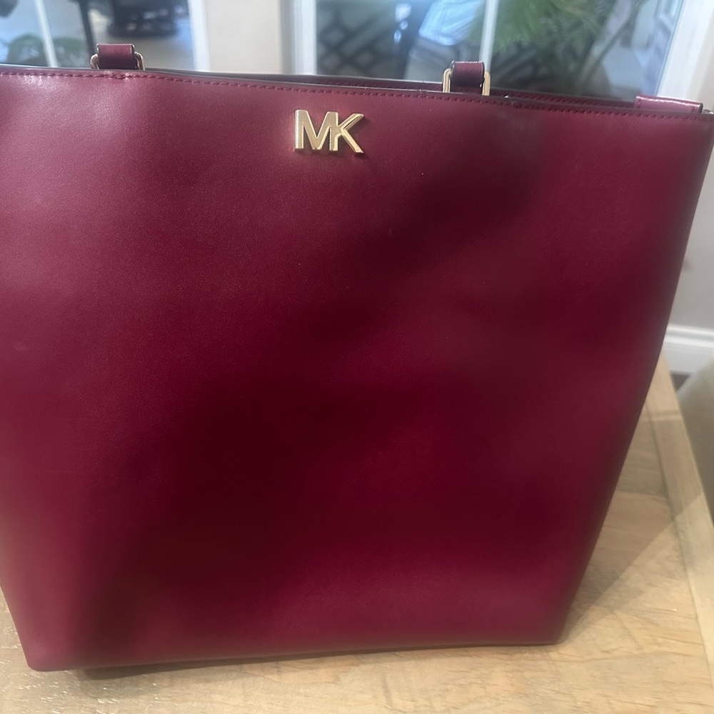 Michael Kors Deep Red Tote Bag